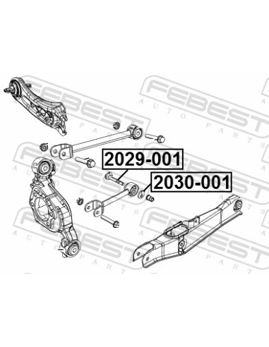 CHRYSLER SEBRING Riteņu sagāzuma regulēšanas...